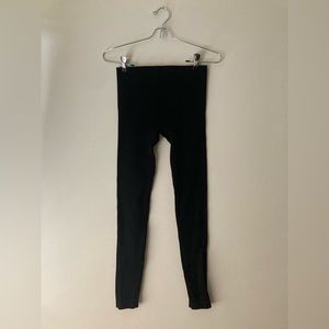 Black Leggings semi thick small